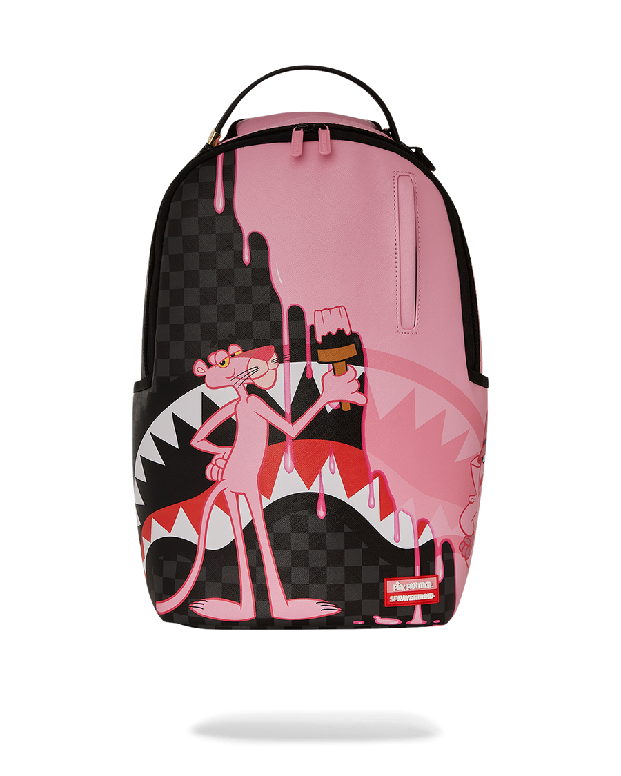 PINK PANTHER HALF PAINTED BACKPACK