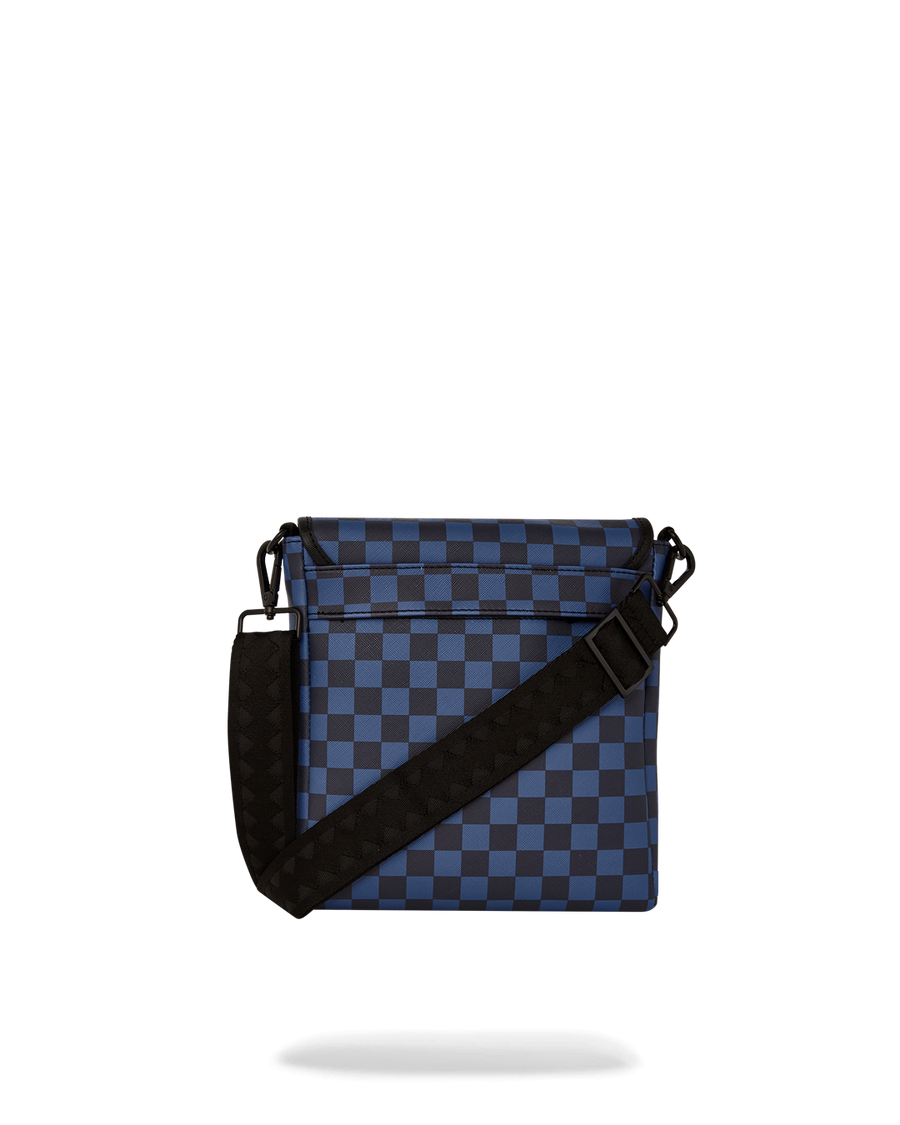 MIDNIGHT SHARKS IN PARIS MESSENGER SLING BAG