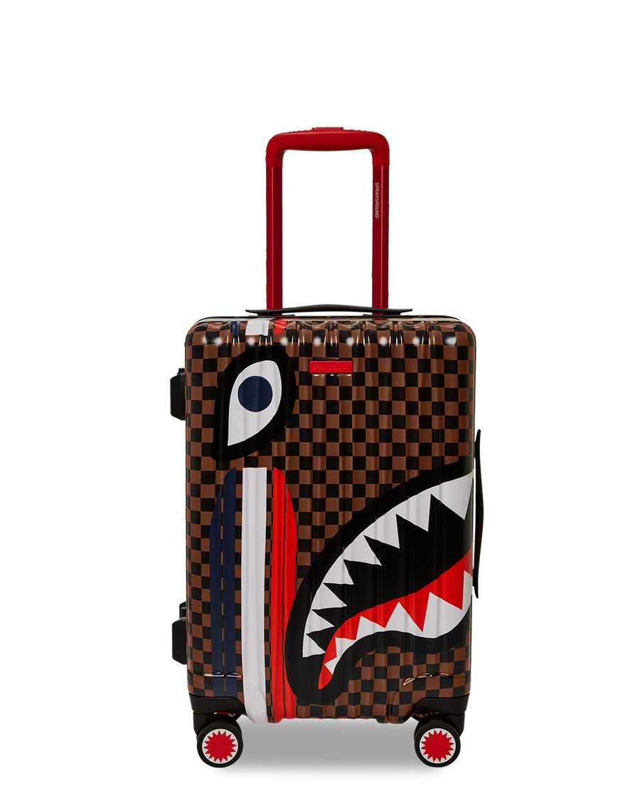 SPRAYGROUND® LUGGAGE SHARKS IN PARIS GT HARD SHELL CARRY-ON LUGGAGE