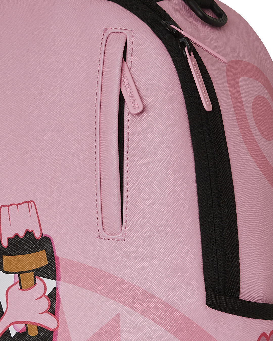 PINK PANTHER HALF PAINTED BACKPACK