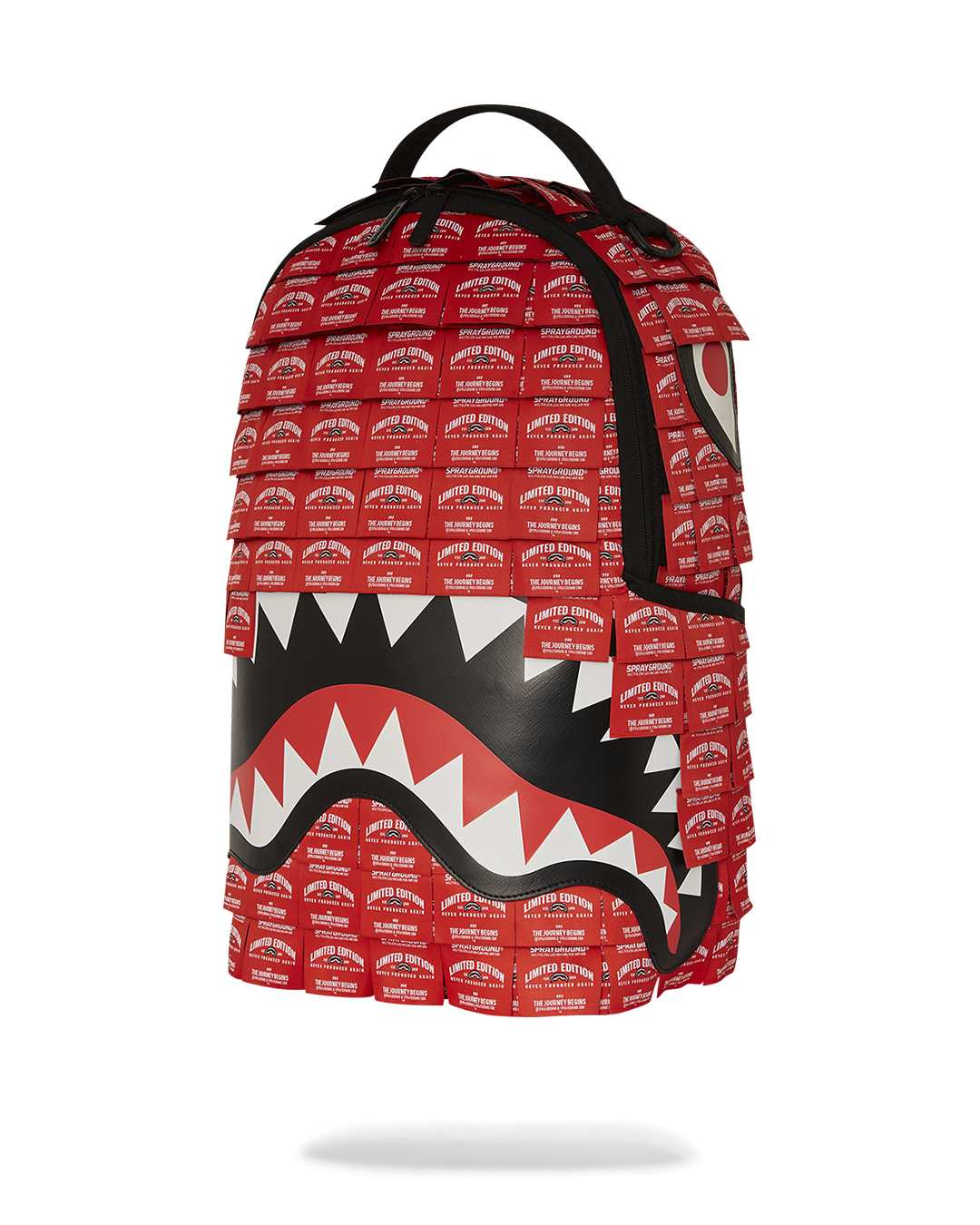 WOVEN LABELS SHARK BACKPACK