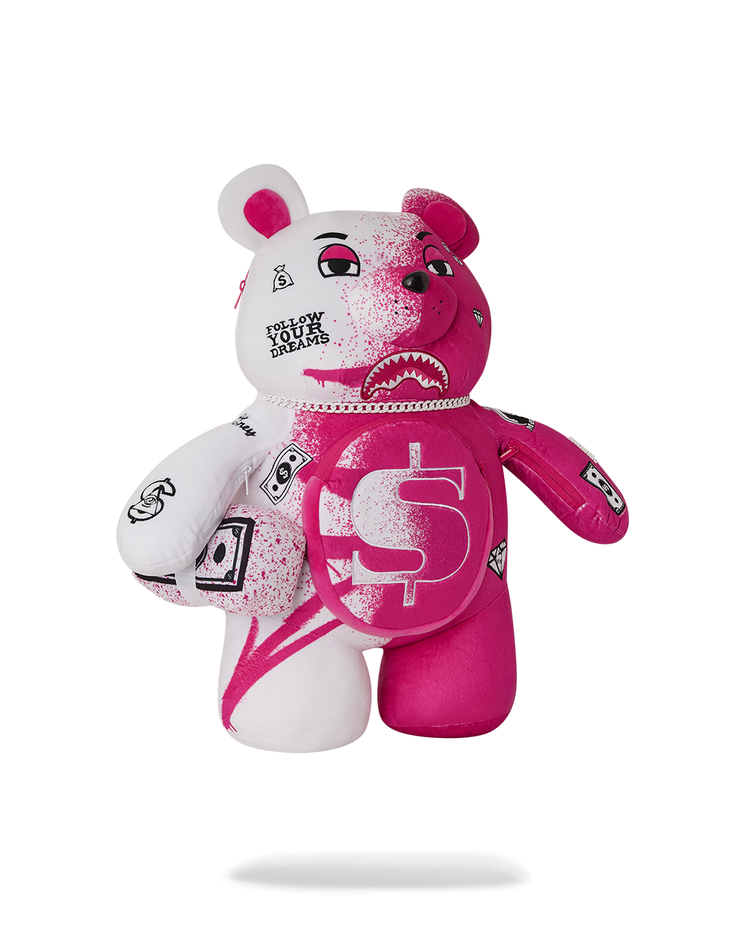 PINK VANDAL MONEYBEAR BACKPACK