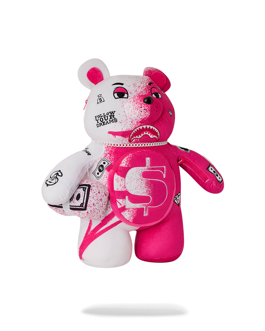 PINK VANDAL MONEYBEAR BACKPACK