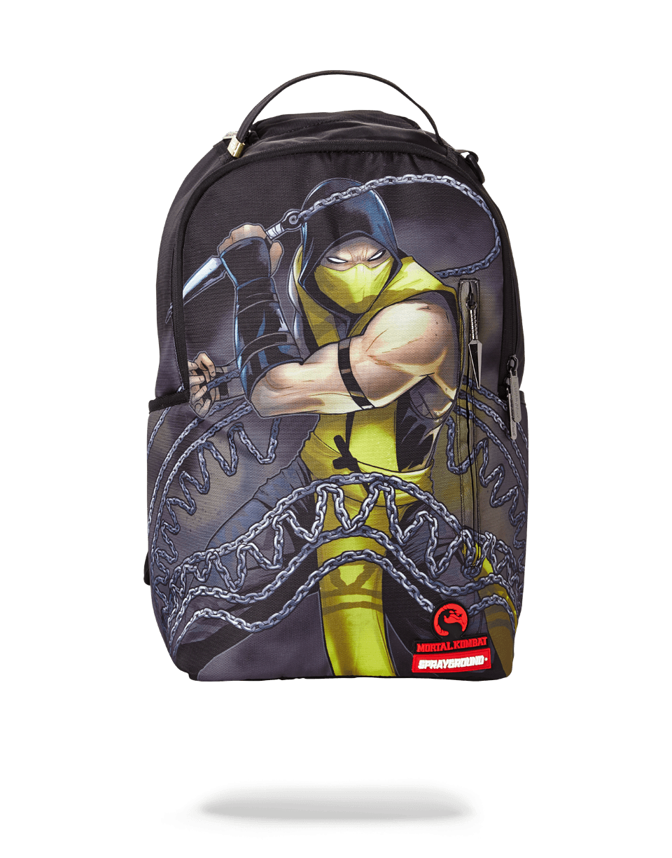 MORTAL KOMBAT SCORPION SPRAYGROUND