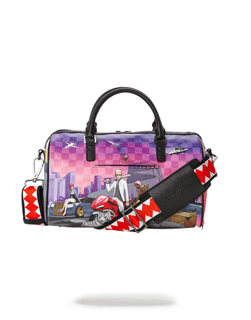 Sprayground - Scribble Shark Mini Duffle Bag – Octane