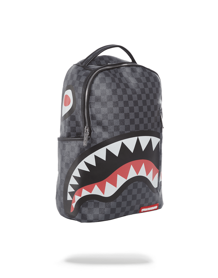 Sprayground Fur Sharks In Paris Backpack Backpack 13″ polyester brown/black