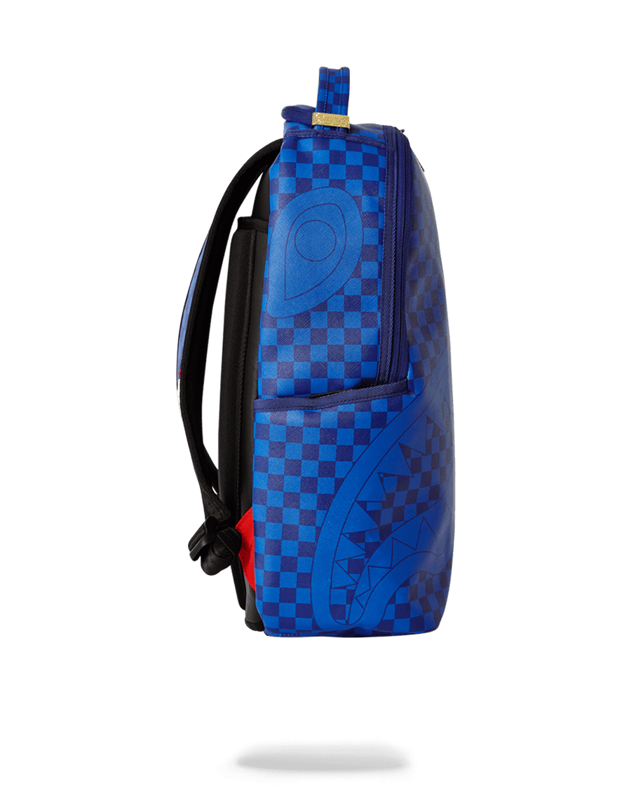 Sprayground, Accessories, Sprayground Tiff Shark Backpack Grey And Blue
