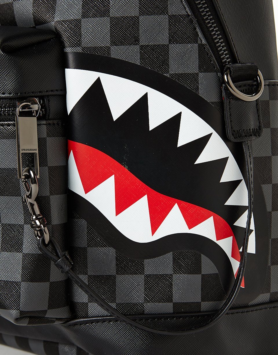 Sprayground Sharks In Paris Backpack | Brown/Black