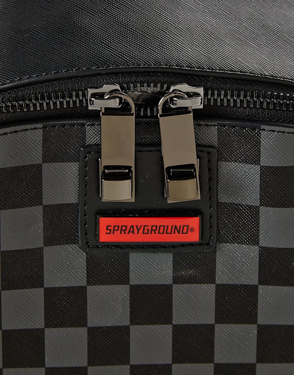 Backpacks Sprayground - Contrasting details backpack in black and gre -  910B3314NSZ