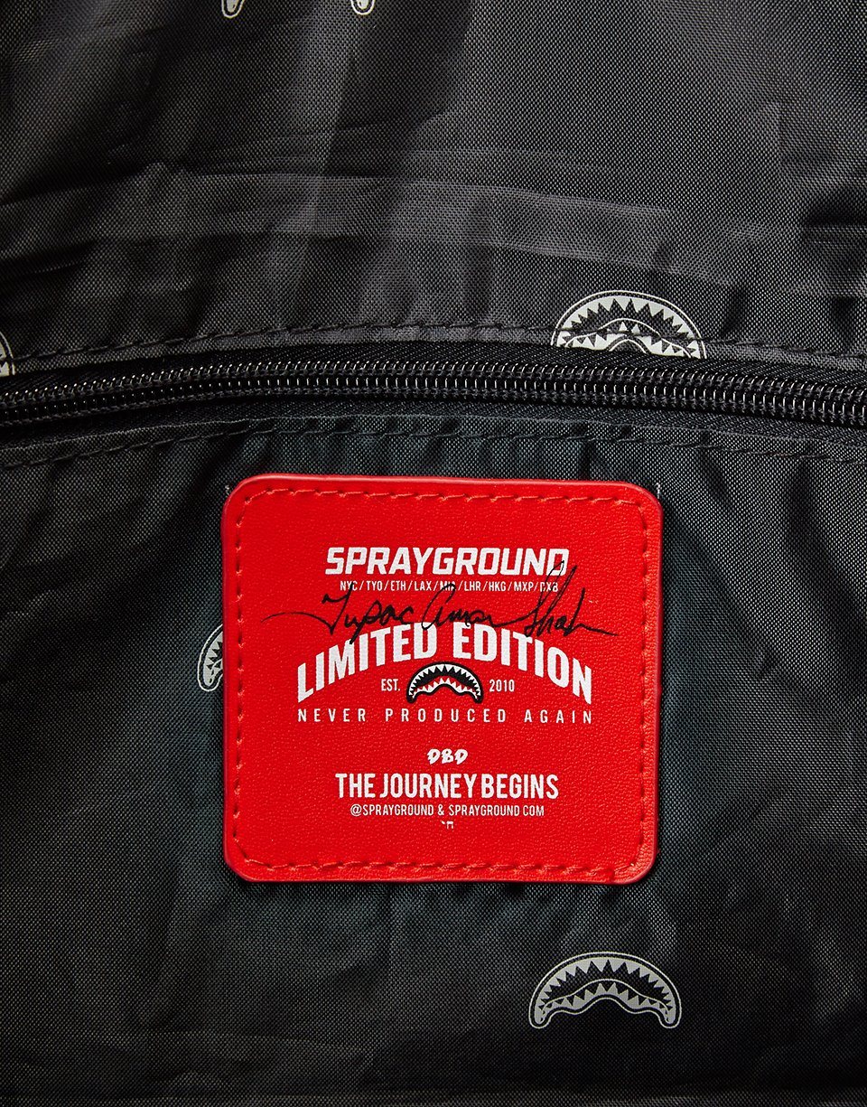 Sprayground Tupac Duffle Bag for Men