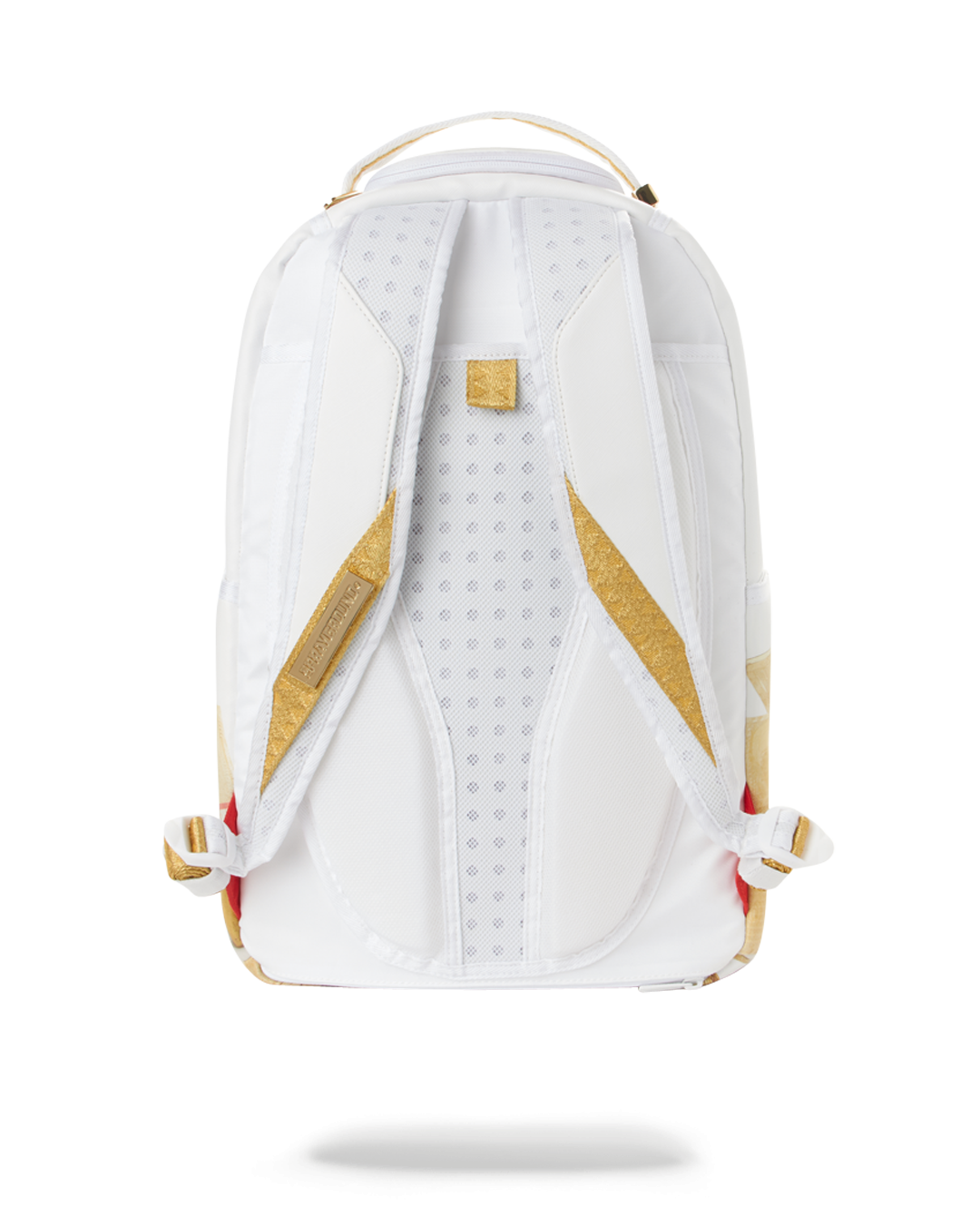 Sprayground DOUBLE DRIP DLXV BACKPACK Gold & Silver Authentic New with Tags