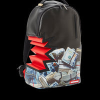 Sprayground Shark Fiesta DLX Bite Pocket Unisex Black/Red Backpack