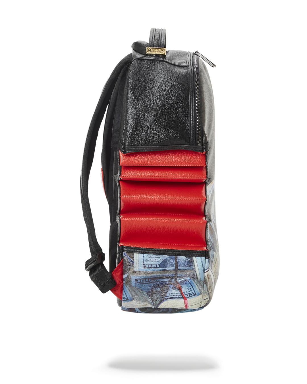 Sprayground Shark Fiesta DLX Bite Pocket Unisex Black/Red Backpack