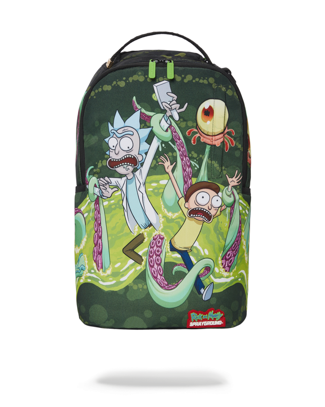 Bape rick and morty backpack online