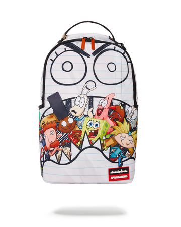 Sprayground Spongebob SquarePants Shark Books Bag School Laptop Backpack  B422