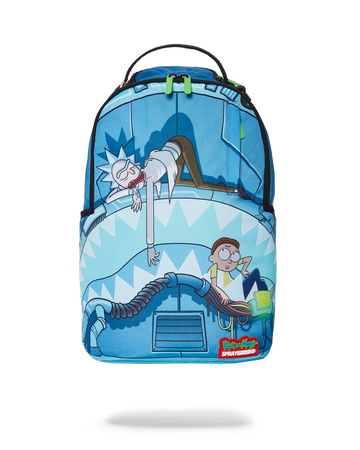 Sprayground Rick & Morty Into The Fury Fire Rick Sharkmouth Backpack –  NYCMode