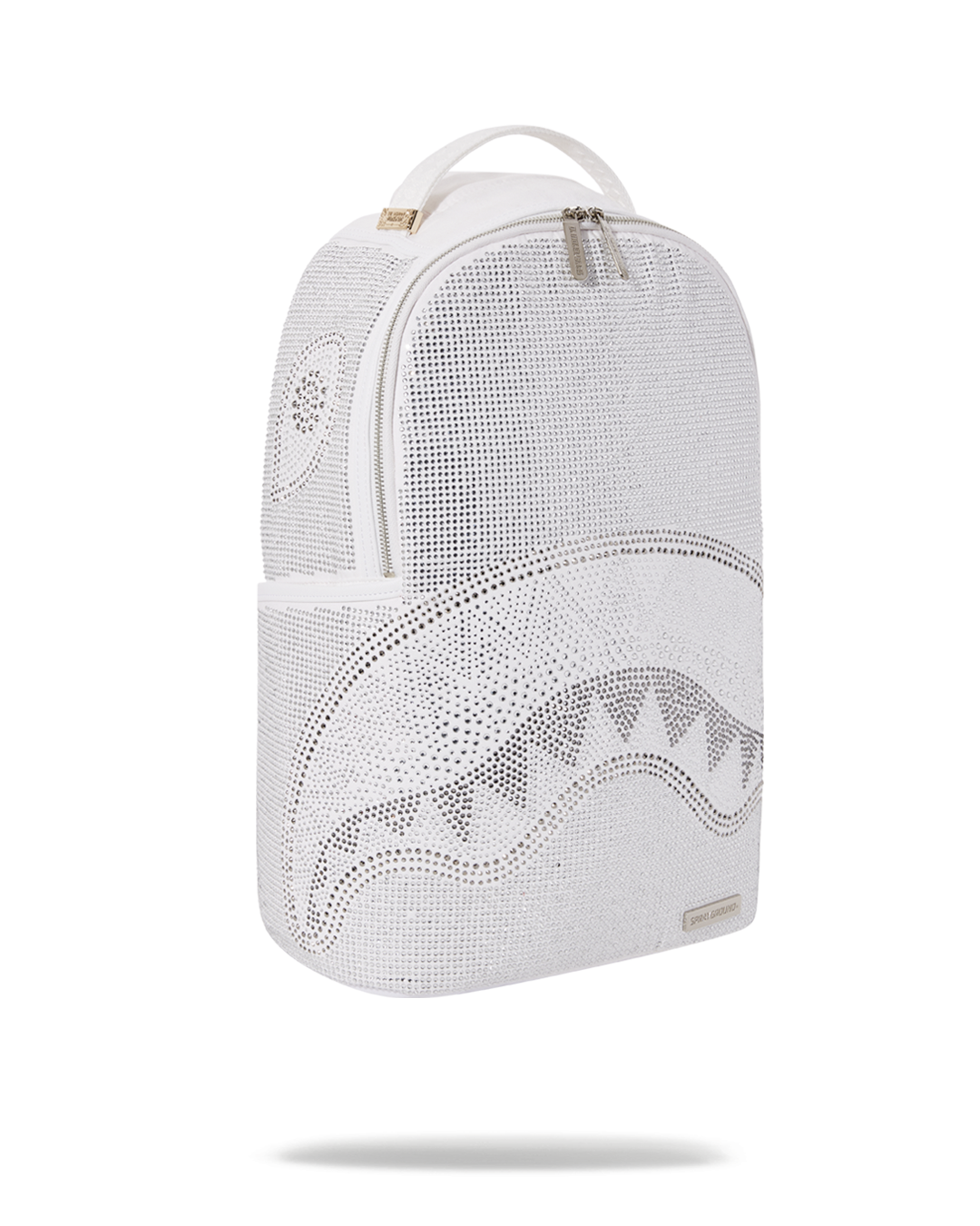 SPRAYGROUND Trinity White Crystal Backpack (DLXV) Shark Mouth LIMITED –  Yvonne12785