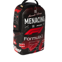 Sprayground Formula 1 Menacing Duffel Bag - Red / Black — Just For