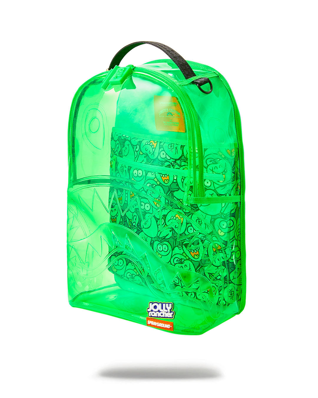 SPRAYGROUND JOLLY RANCHER Green Translucent Backpack - Limited