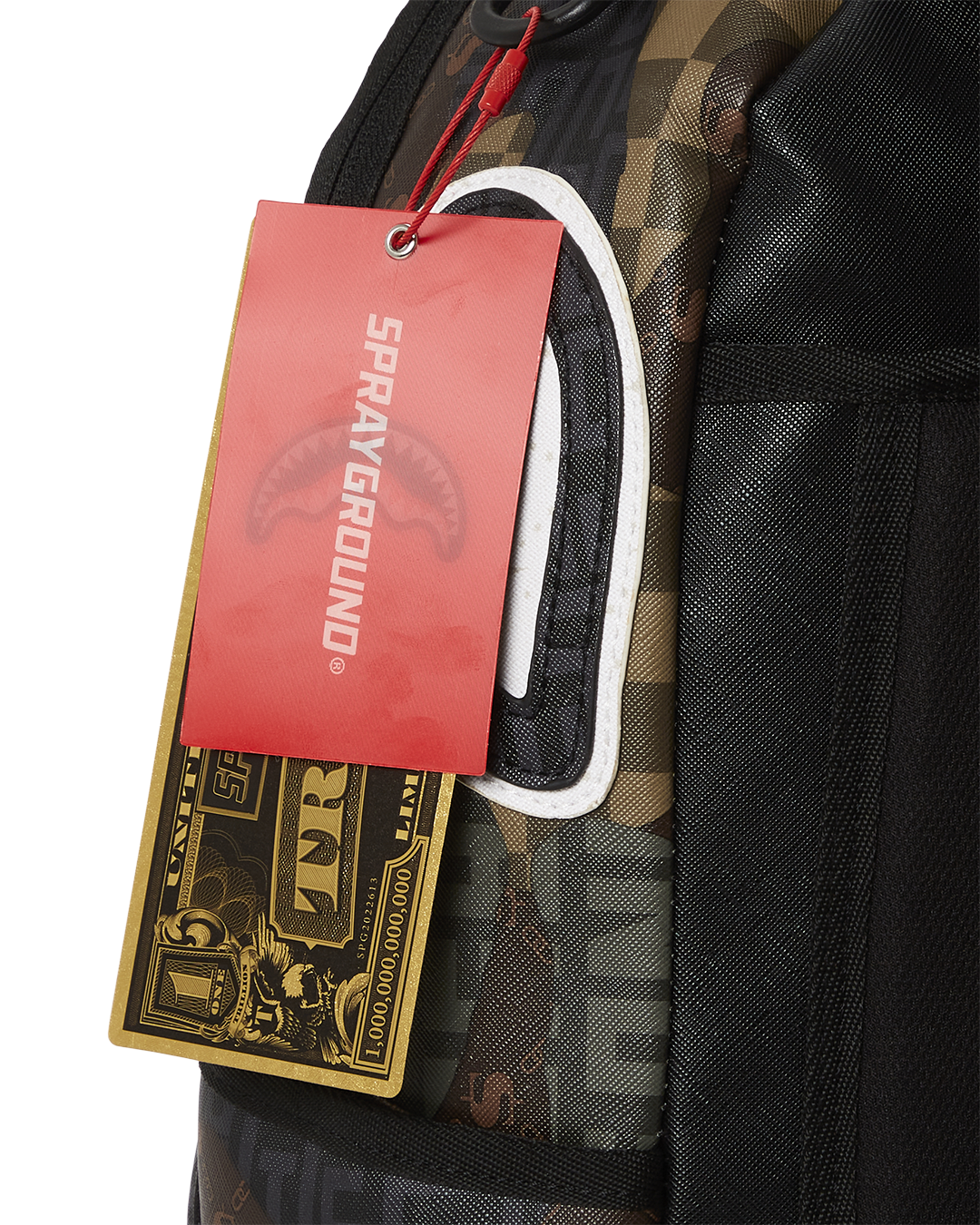Sprayground Cashin Check Money Checkered Backpack (DLXV) – NYCMode
