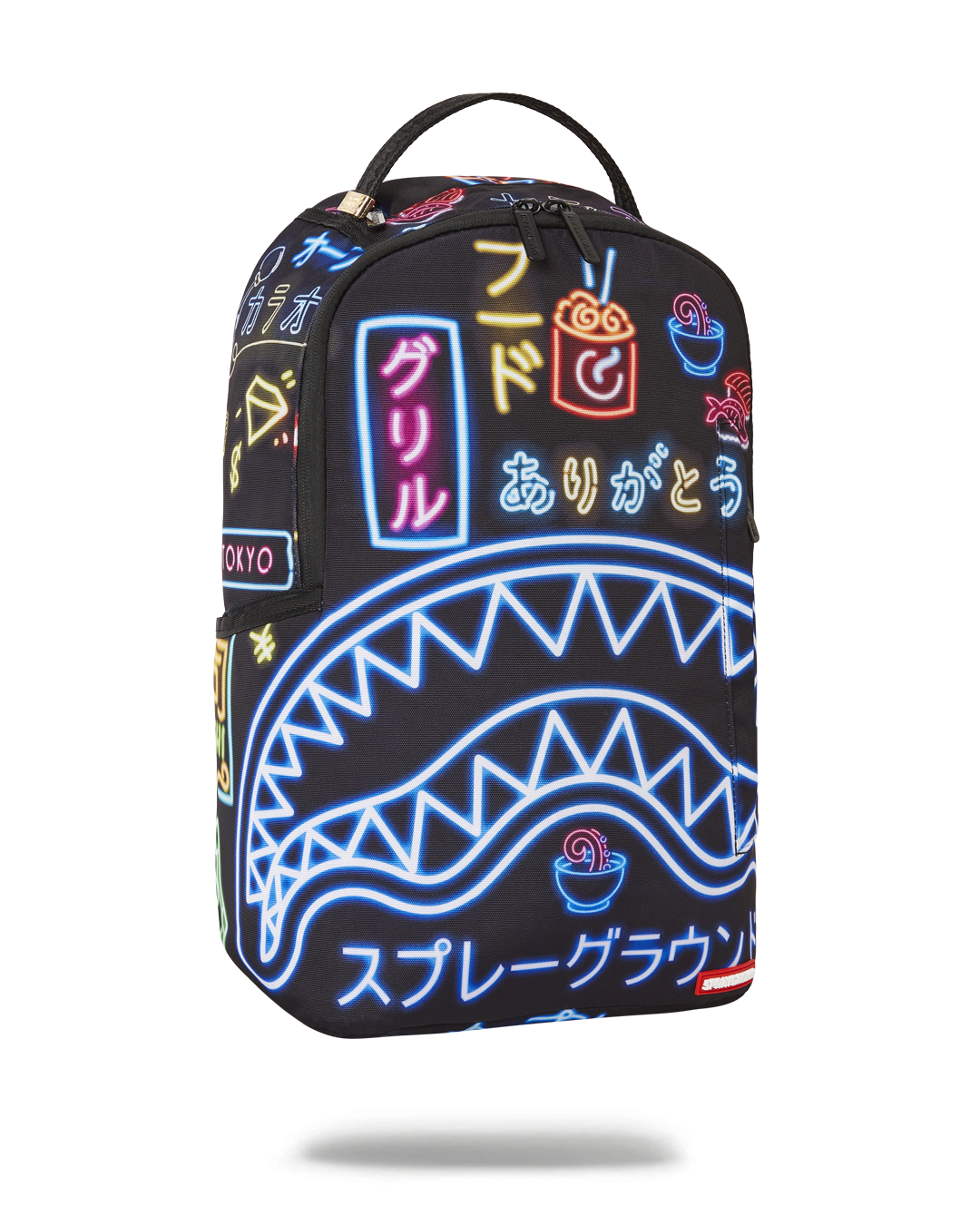 Sprayground Neon Shujuki Black Backpack