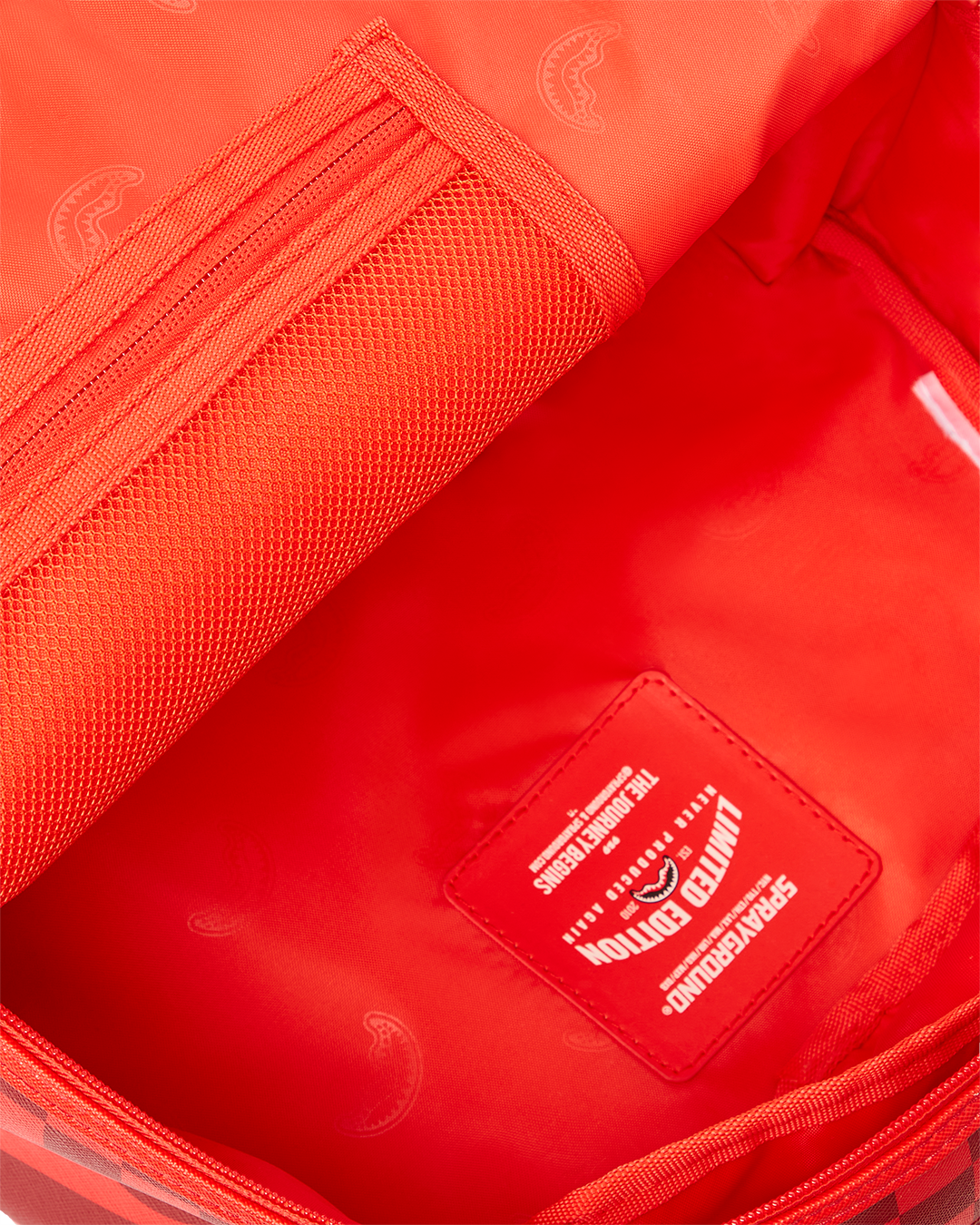 Sprayground Shark Bite Explosion Backpack in Red for Men
