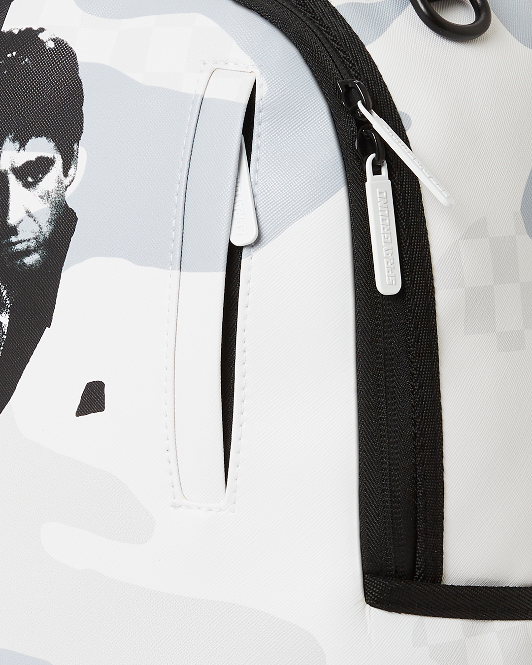 Sprayground Scarface Backpack in White for Men
