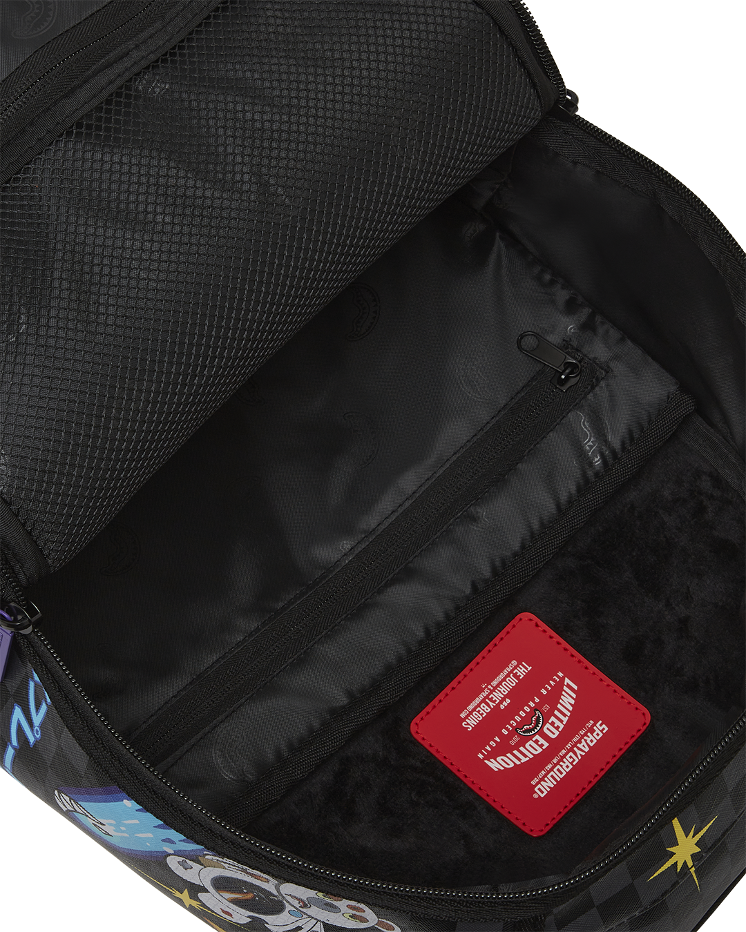 SPRAYGROUND: Alien backpack in vegan leather - White