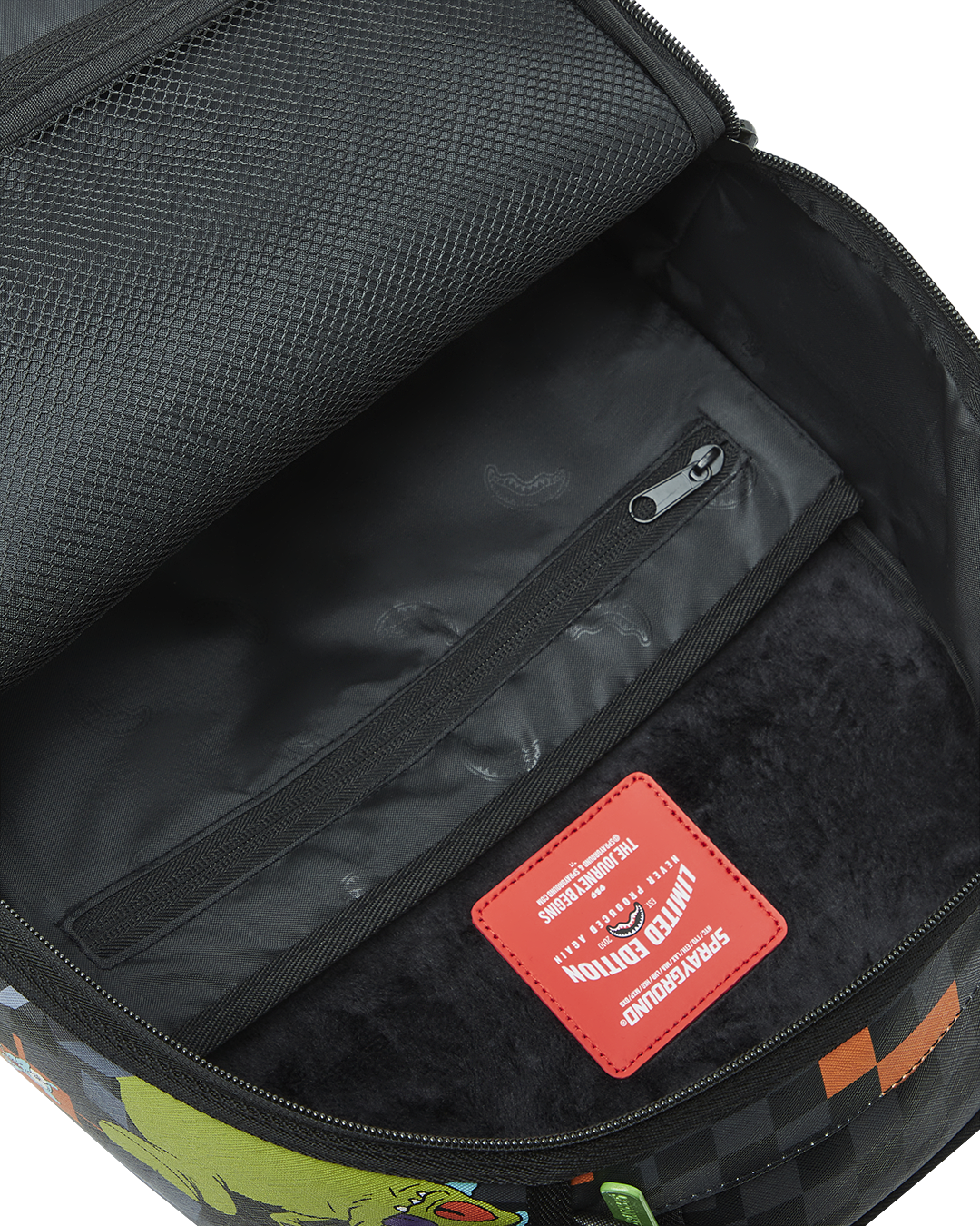 Sprayground Unisex Checkerboard Stud-Embellished Backpack 910B4057NSZ Brown
