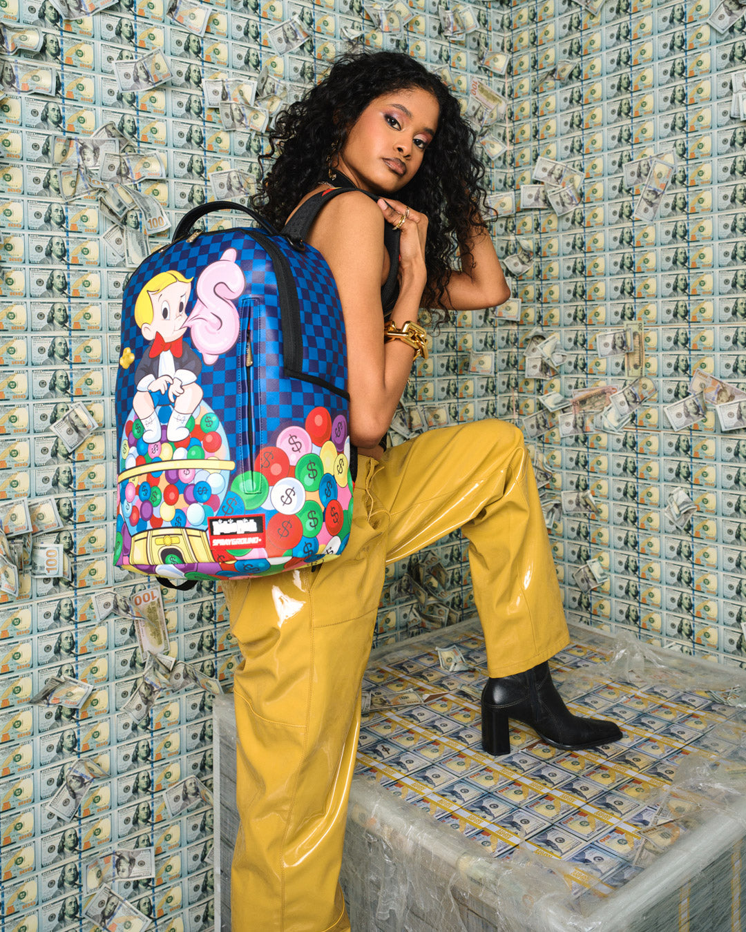 Sprayground Spongebob Anime Backpack Laptop Books Back To School Bag BRAND  NEW | eBay