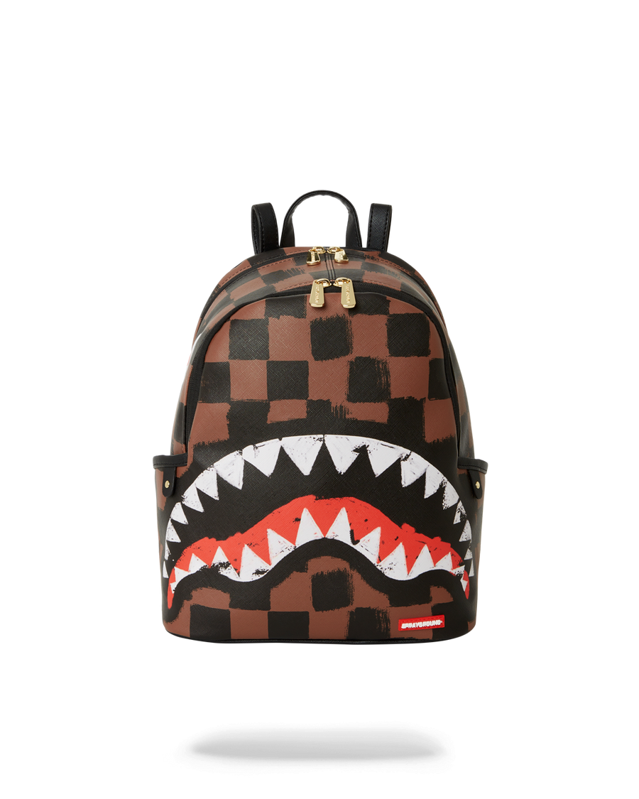 Shark In Paris Faux Leather Backpack  Faux leather backpack, Bags,  Sprayground