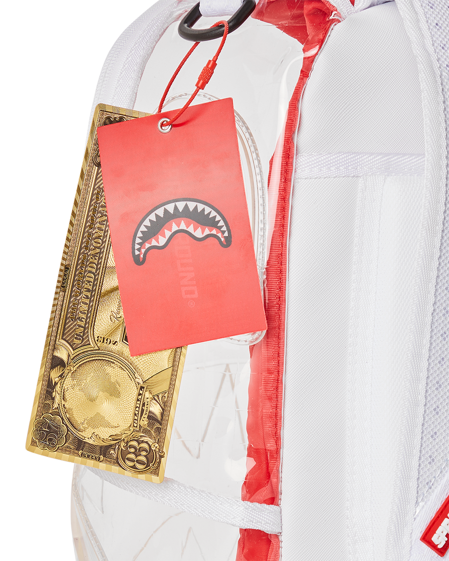 SPRAYGROUND® BACKPACK SHARKS IN PARIS CLARITY BACKPACK