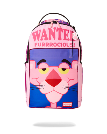 Sprayground Unisex Pink Panther Stacked Diamonds DLXSV Backpack