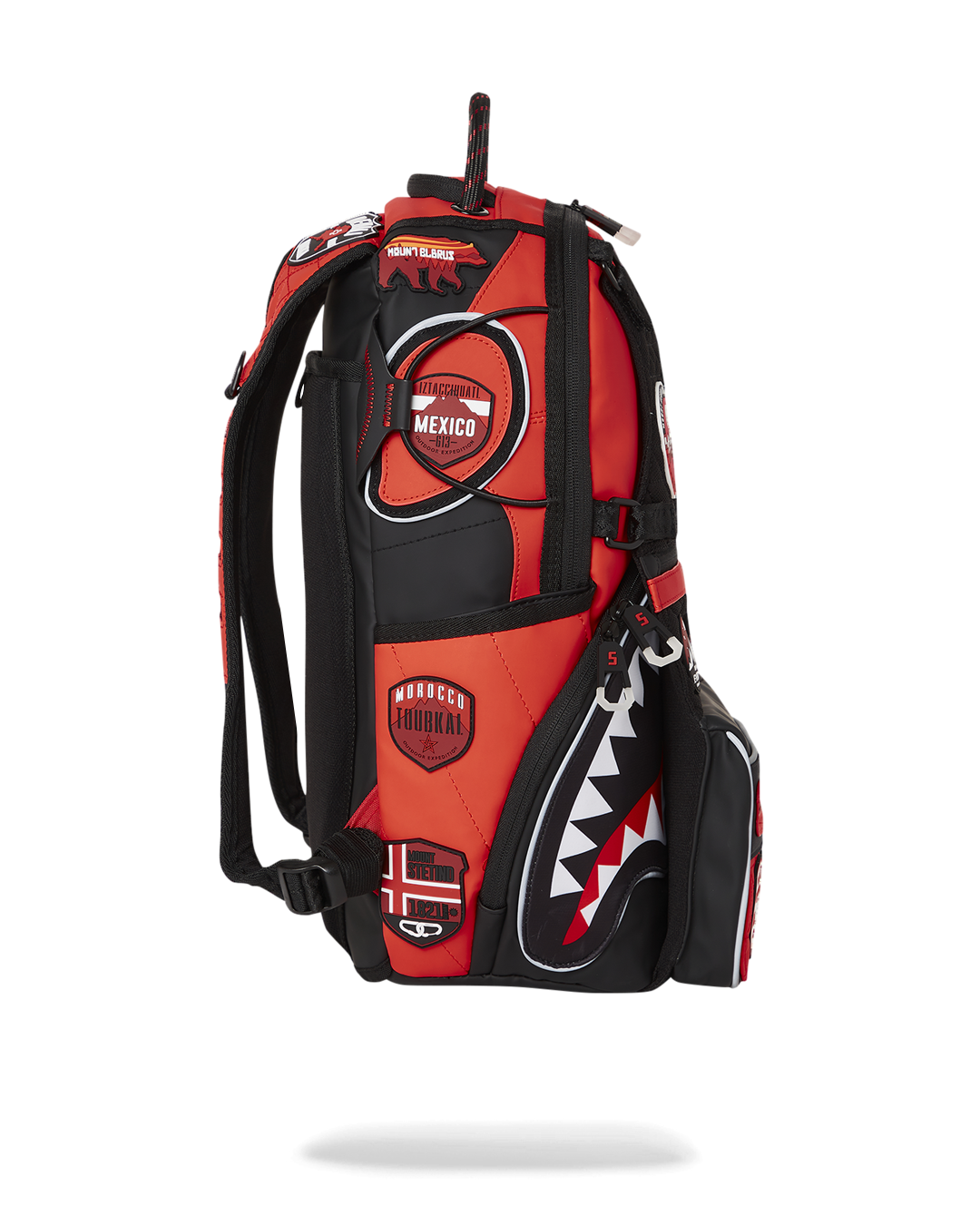 SPRAYGROUND THE GLOBAL EXPEDITION SHARKGLIDER BACKPACK- RED EXPEDITION -  LIMITED | eBay