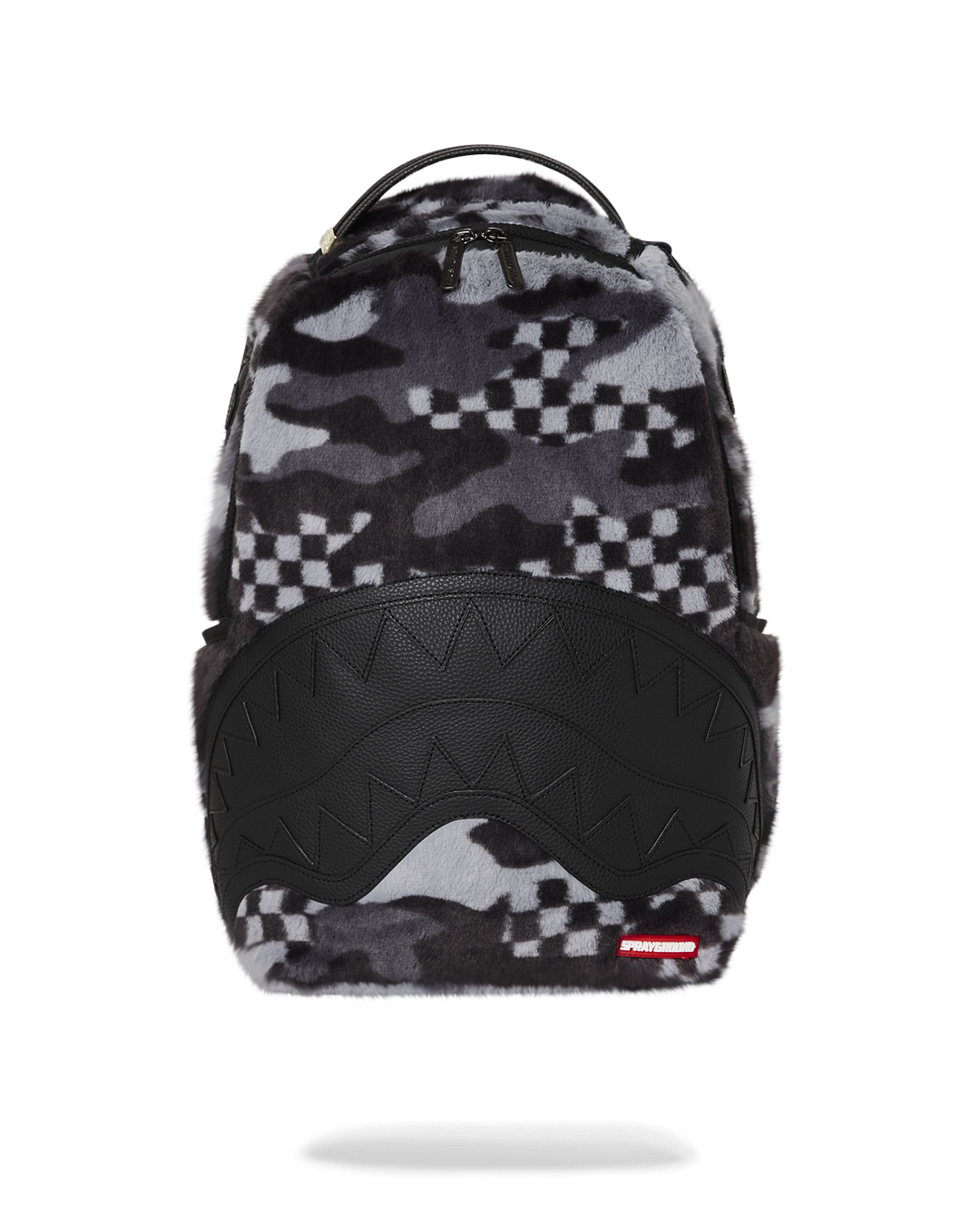 Sprayground 3AM Black Camo Teddy Bear Backpack Limited Edition