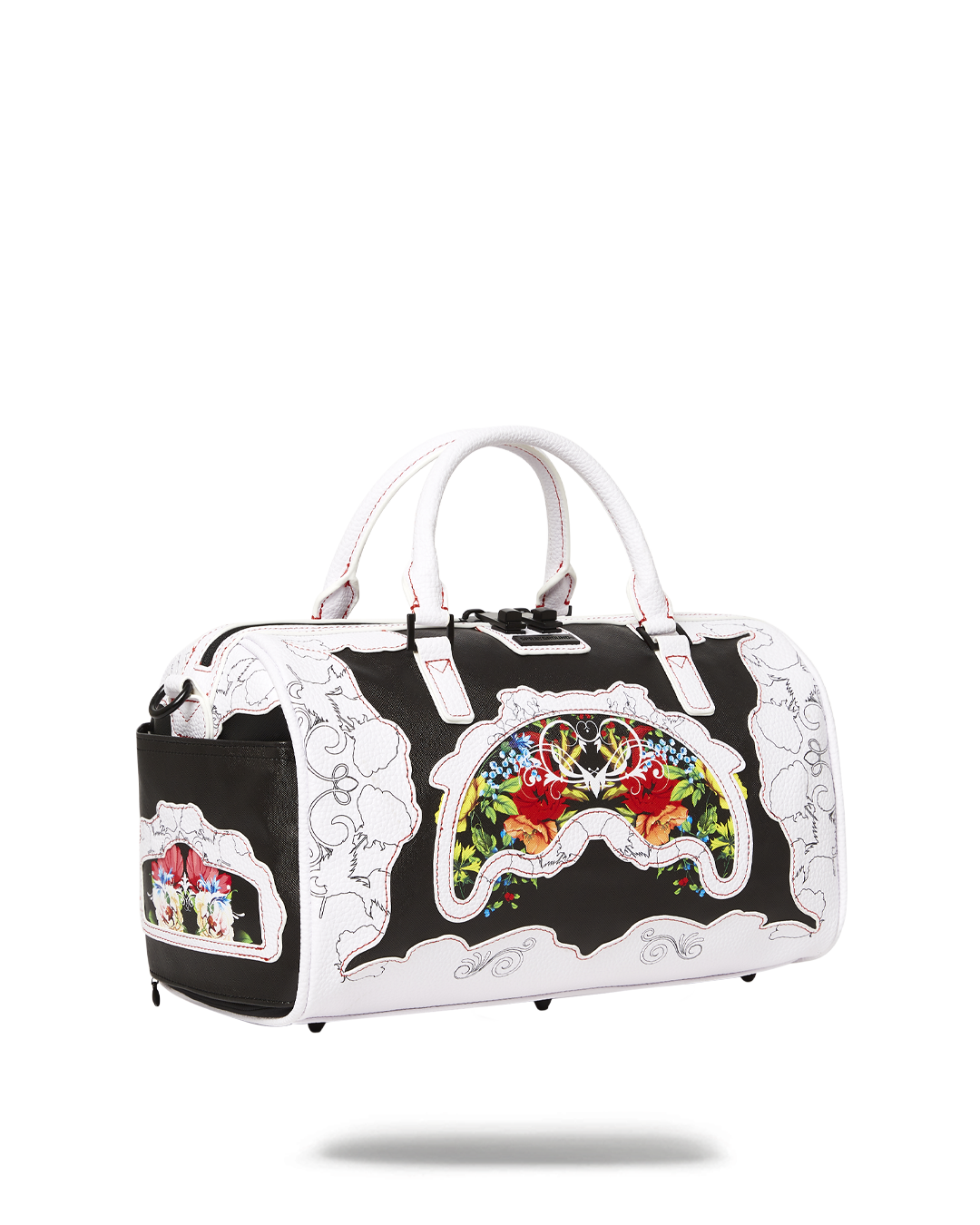 Gucci Night Courrier Carry-On Duffle Soft GG Supreme Black/Grey