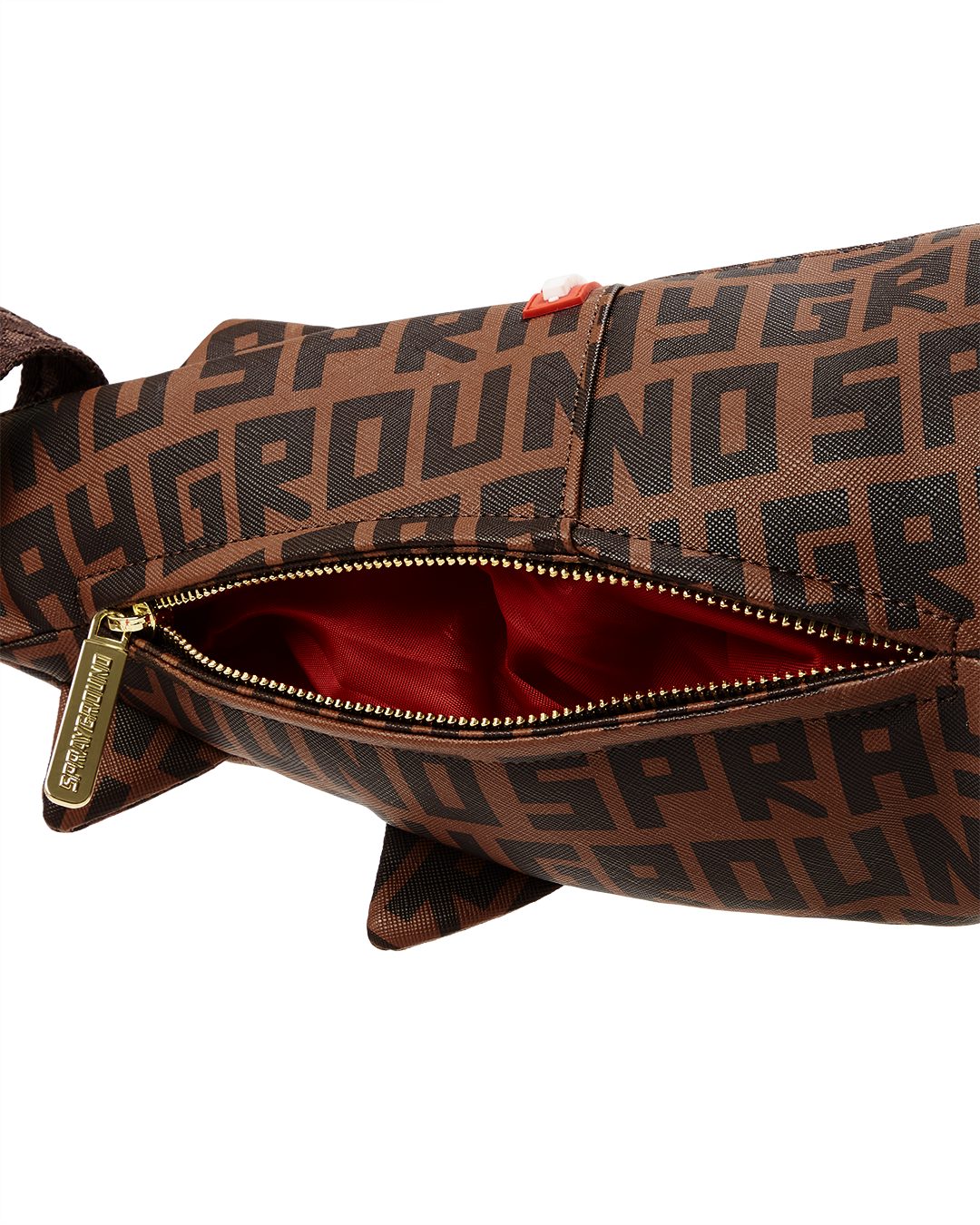 Sprayground Ferociou$ Powder Shark Duffle Bag