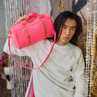 Sprayground - Mini Rose Money Check Mini Duffle Bag – Octane