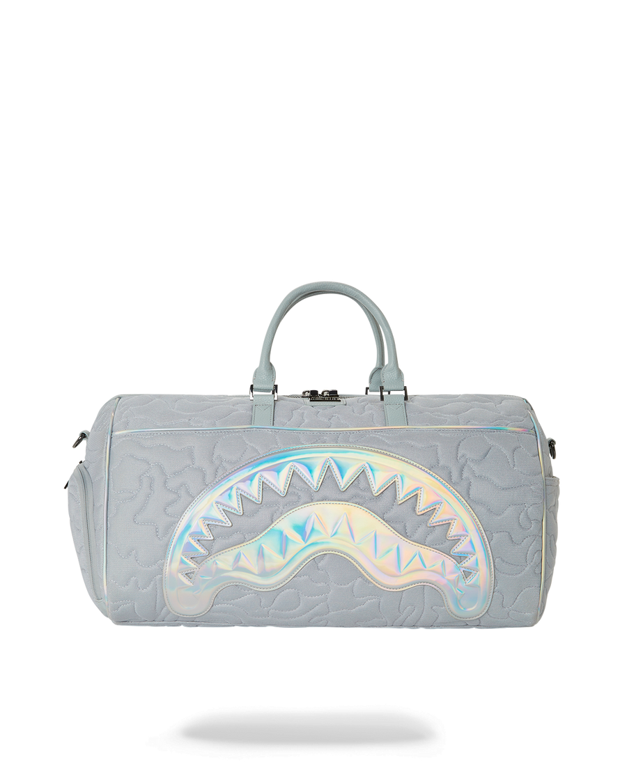 SPRAYGROUND® DUFFLE MIRASHAKU IRIDESCENT QUILT DUFFLE