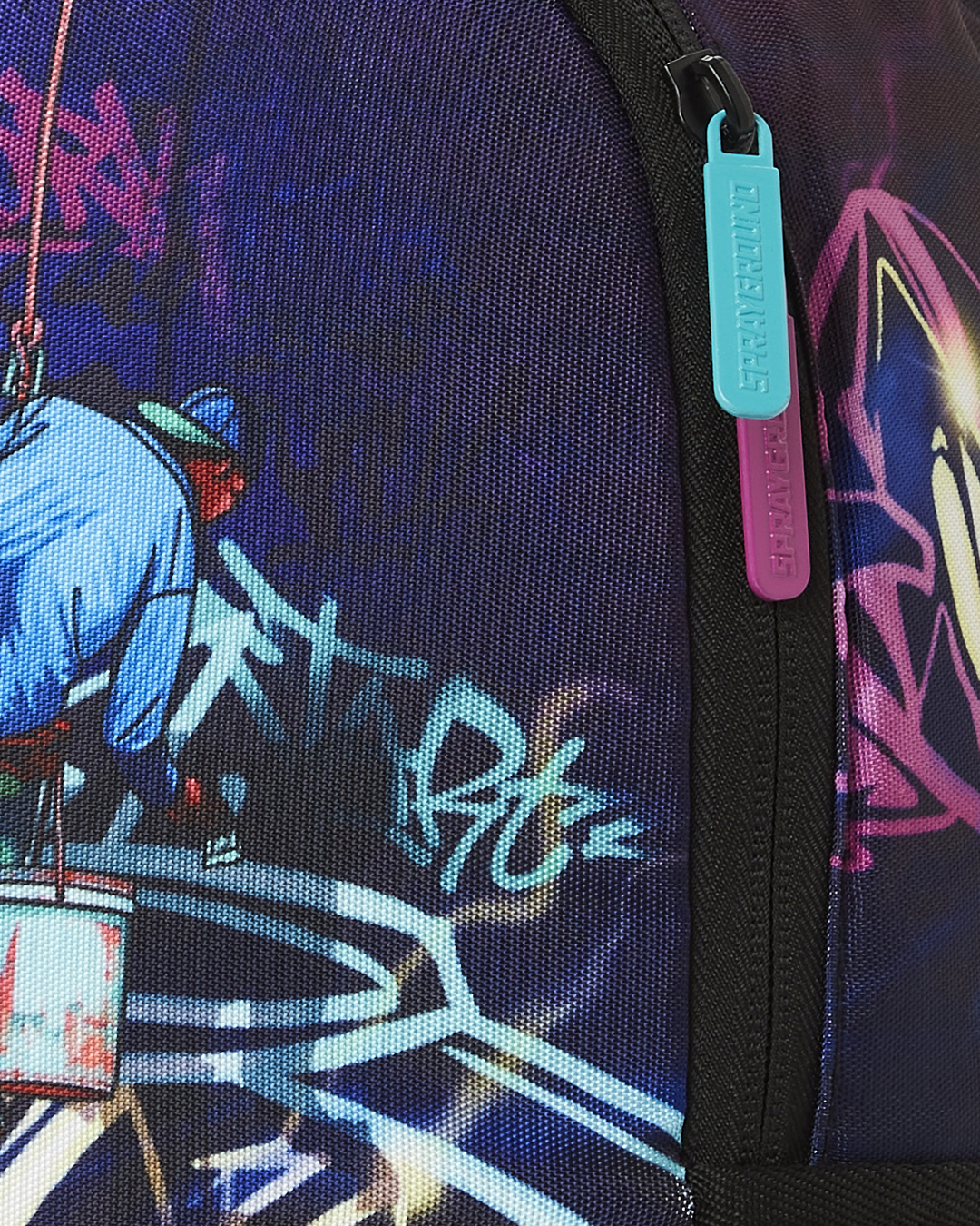 Sprayground Night Graffiti Embossed Backpack – Limited Edition - RunNWalk