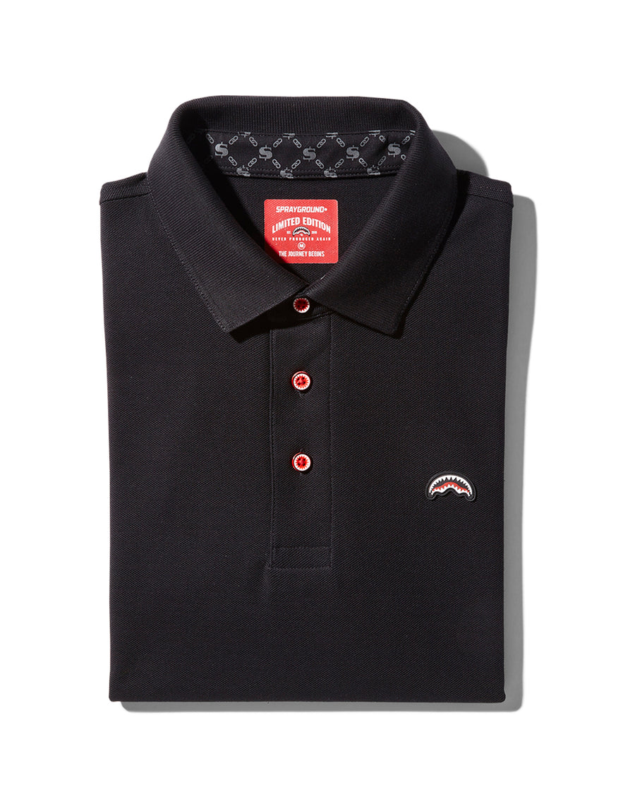 SPRAYGROUND® APPAREL GODFATHER PIMA COTTON MADE IN PERU POLO