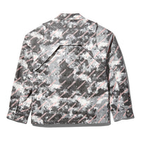 SPRAYGROUND® APPAREL DOUBLE YOKE SNAP FRONT JACKET (GREY)