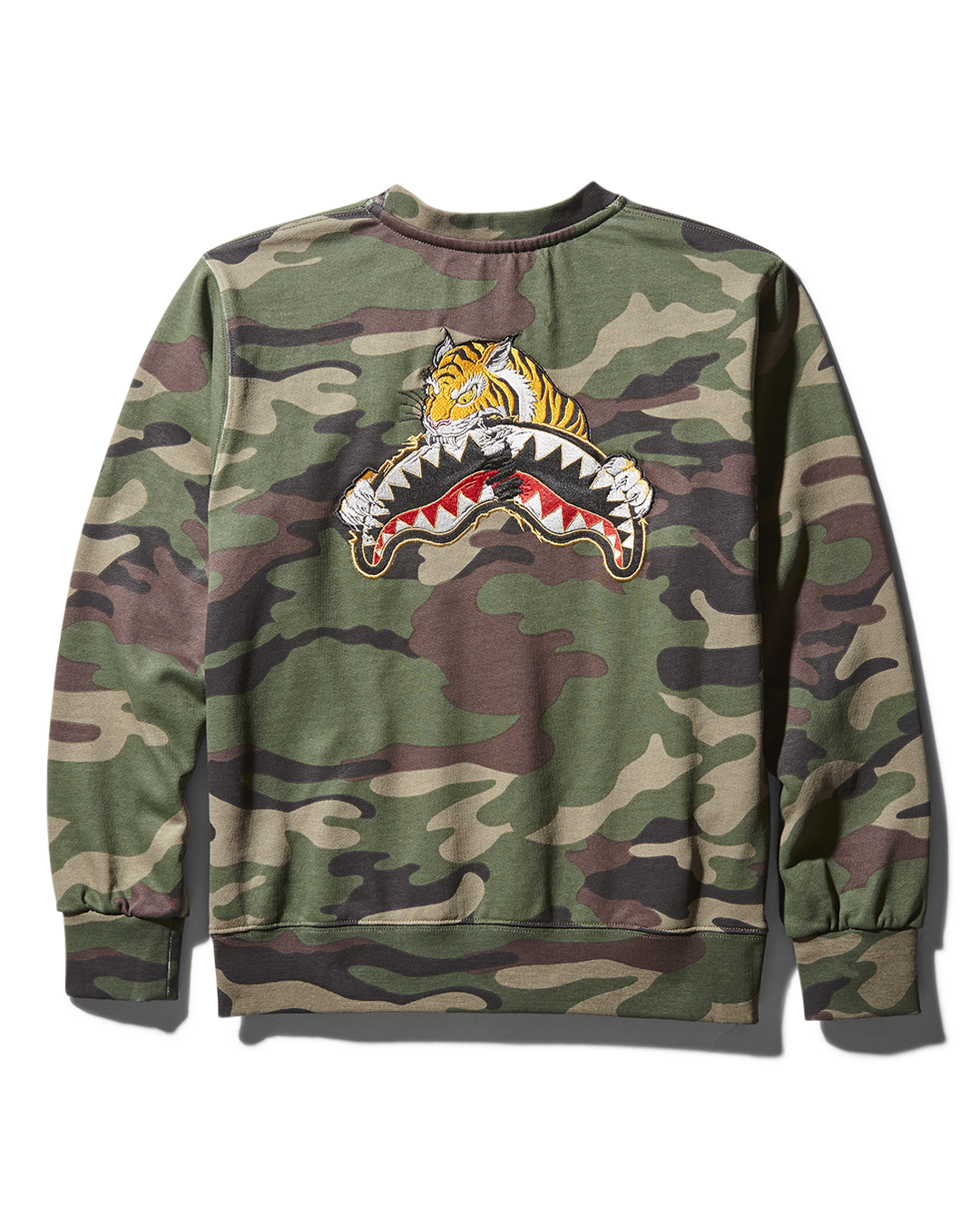 SPRAYGROUND® APPAREL YOUTH TIGER CAMO SWEATER