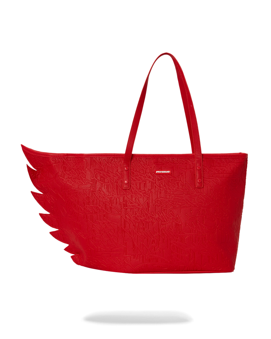 SPRAYGROUND® TOTE RED SCRIBBLE WING TOTE