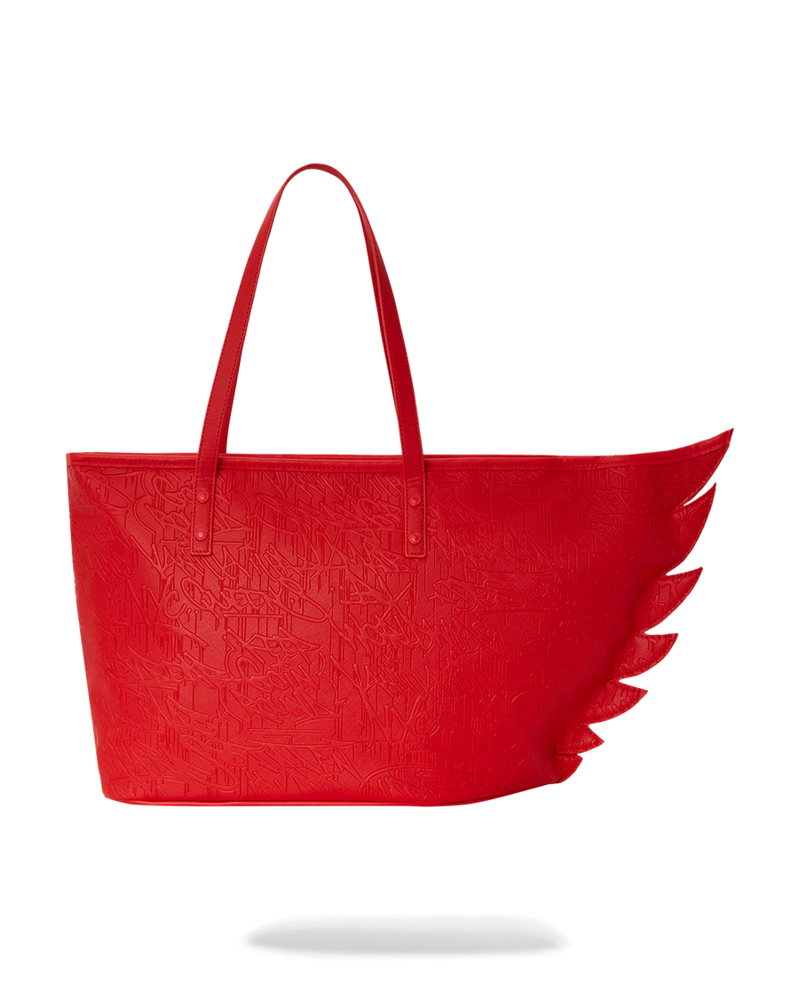 SPRAYGROUND® TOTE RED SCRIBBLE WING TOTE