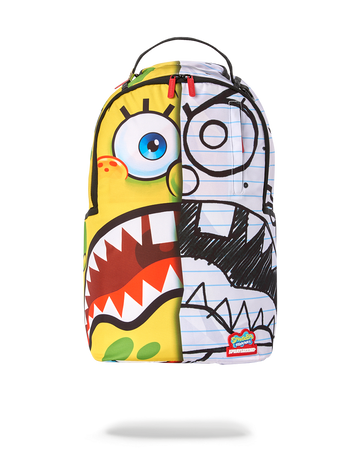Sprayground Spongebob Checkered Backpack DLXR NEW *Free Shipping